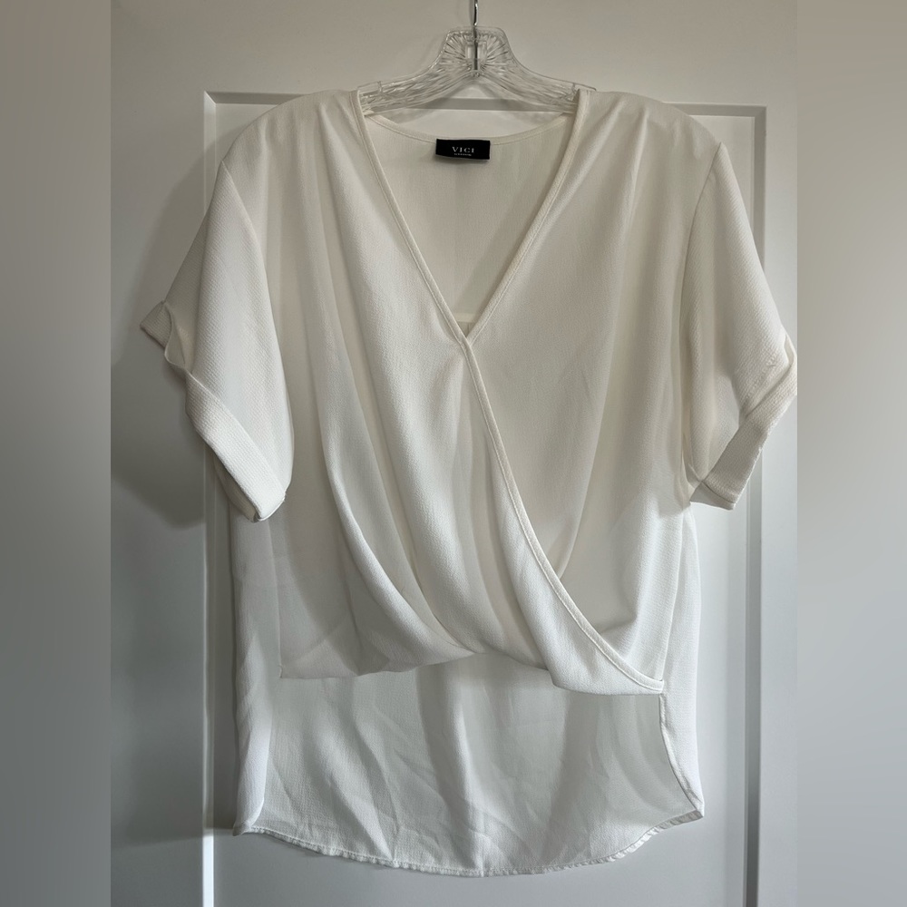 VICI Dolls white blouse, size M.